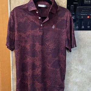 Elegant Burgundy Polo Shirt